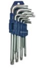 Набор ключей TORX с отверстием Г-образных СТАНДАРТ, 9ед. TKS0901
