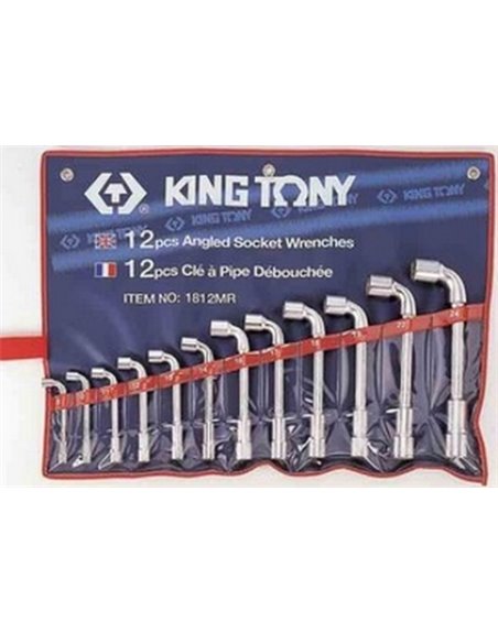 Набір ключів накидних 6шт KING TONY (1406PR)