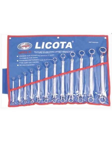 Набор ключей накидных Licota 75гр. 12пр., 6-32 мм (AWT-EKFK02)