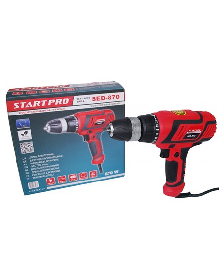 Дрель электрическая Start Pro SED-870