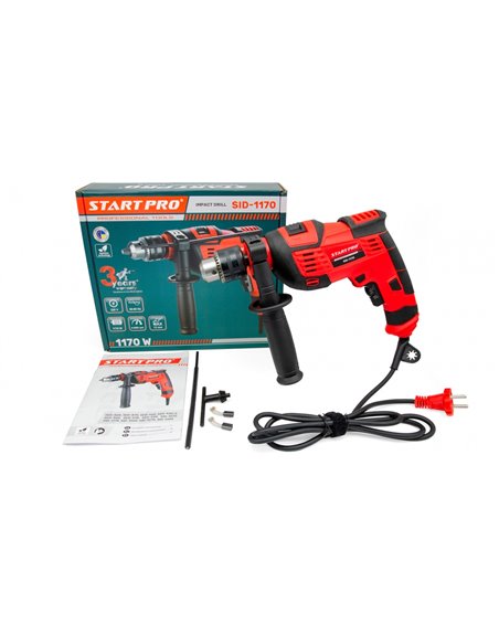 Дрель ударная Start Pro SID-1170
