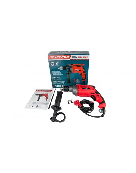 Дрель ударная Start Pro SID-1300