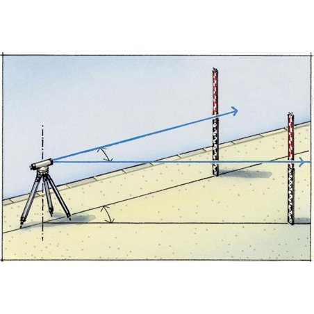 Нівелірна рейка 5м LASERLINER Teleskop-Nivellierlatte 5м (080.43)