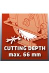 Пила циркулярна Einhell TC-CS 1200 (4330936)