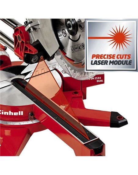 Пила торцювальна Einhell TE-SM 2534 Dual New (4300870)