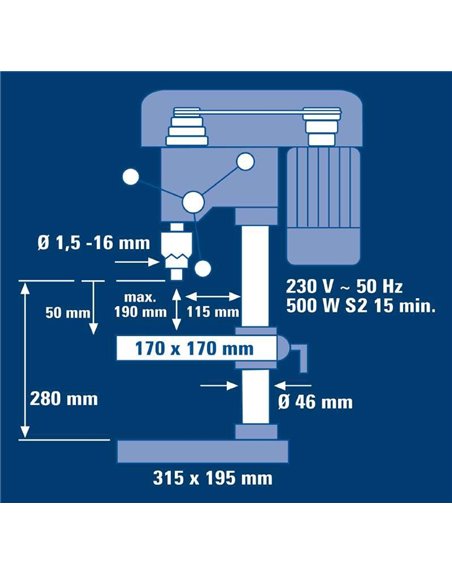 Сверлильный станок Einhell BT-BD 501 (4250530)