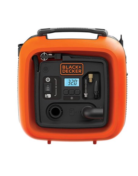 Автомобільний компресор (автокомпресор) BLACK+DECKER ASI 200