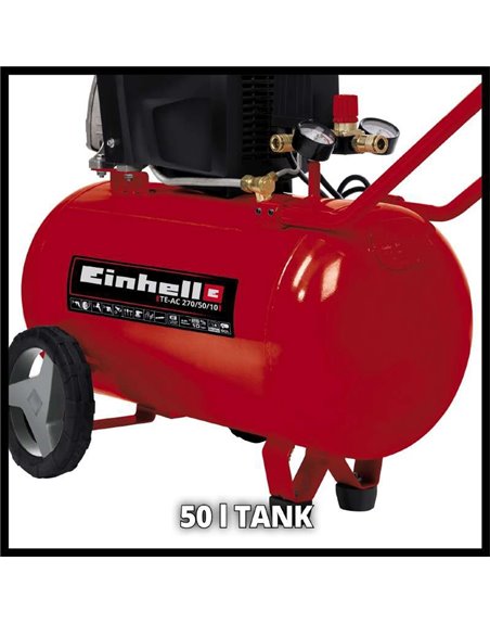 Компрессор Einhell TE-AC 270/50/10 New (4010440)
