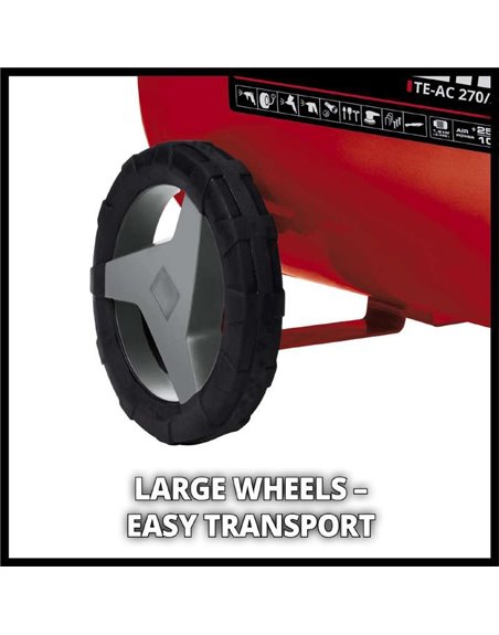 Компресор Einhell TE-AC 270/50/10 New (4010440)