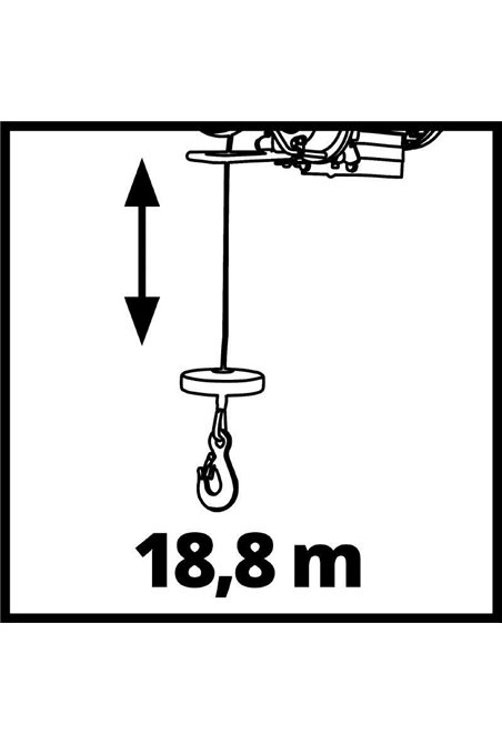 Тельфер Einhell TC-EH 600 (2255150)