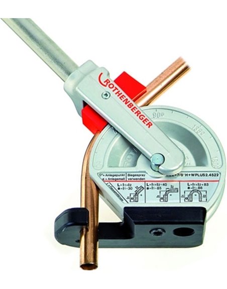 Трубогиб с гибочным сегментом 3/4" ROTHENBERGER РОБЕНД  H+W ПЛЮС