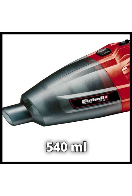 Пылесос аккумуляторный Einhell TE-VC 18 Li Solo (2347120)