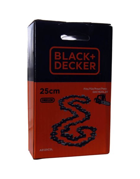 Цепь для цепной пилы 25 см BLACK+DECKER A6125CSL