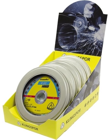 Отрезной круг (125х1х22,23) Klingspor A 60 Extra (312031)