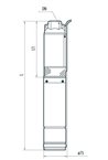 Скваженный насос Насосы+ 75QJD 130-0,75 (4823072201276)