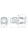 Поверхностный насос Насосы+ JET110B (4823072200163)