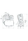 Насосная станция Насосы+ AUJET 40/24L (4823072204512)
