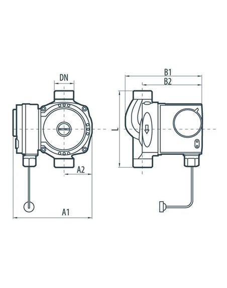 Циркуляционный насос Насосы+ BPS20-2G-130/B (4823072204147)