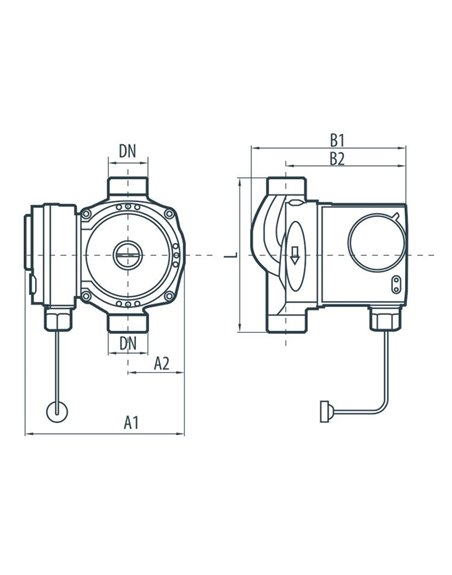 Циркуляционный насос Насосы+ BPS20-4G-130/B (4823072204154)