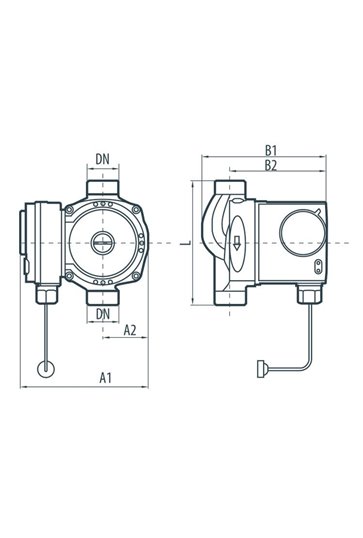 Циркуляционный насос Насосы+ BPS 25-4G-180 (4823072204123)