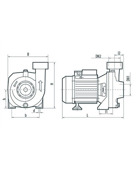 Поверхностный насос Sprut HPF 550 (4823072200408)