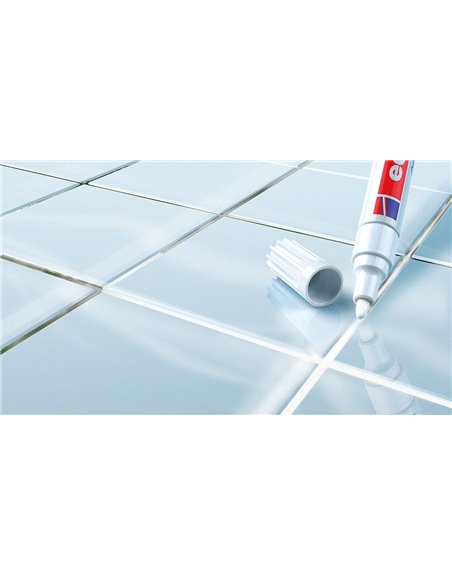Маркер для кафельных швов 2-4 мм (белый) Edding Tile 8200 (e-8200)