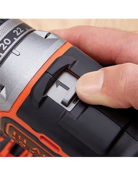 Акумуляторна дрель-шуруповёрт BLACK&DECKER BL186KB