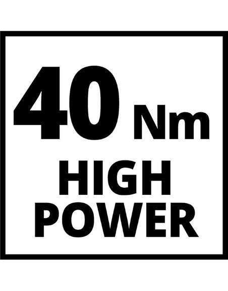 Дрель-шуруповерт Einhell TE-CD 18/40 Li - Solo