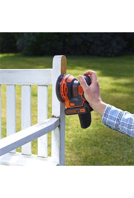 Эксцентриковая шлифмашина аккумуляторная BLACK&DECKER BDCROS18