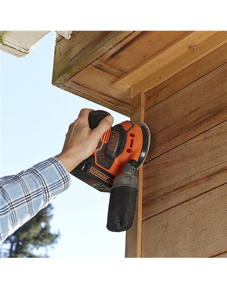 Эксцентриковая шлифмашина аккумуляторная BLACK&DECKER BDCROS18
