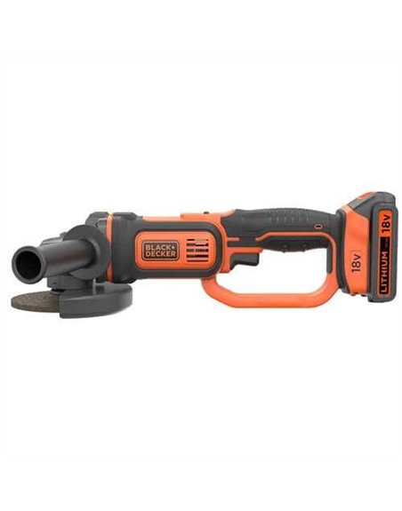 Акумуляторна угловая шлифмашина BLACK&DECKER BCG720M1