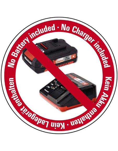 Шлифмашина угловая Einhell TE-AG 18/115 Li - Solo
