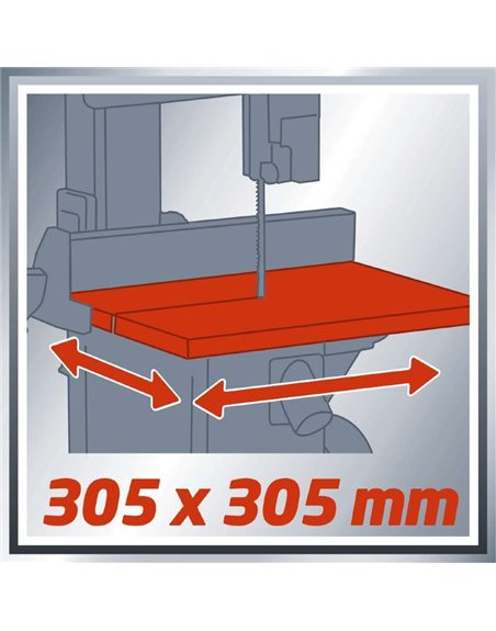 Пила стрічкова стаціонарна Einhell TC-SB 200/1