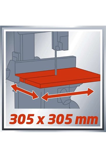 Пила стрічкова стаціонарна Einhell TC-SB 200/1