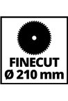 Пила торцева Einhell TE-MS 18/210 Li - Solo