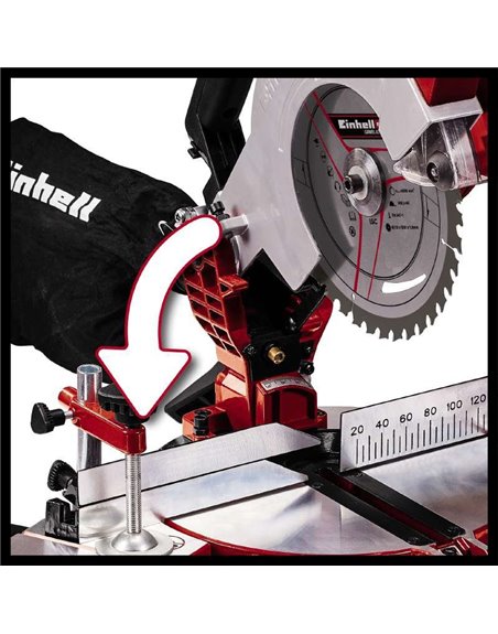 Пила торцева Einhell TE-MS 18/210 Li - Solo