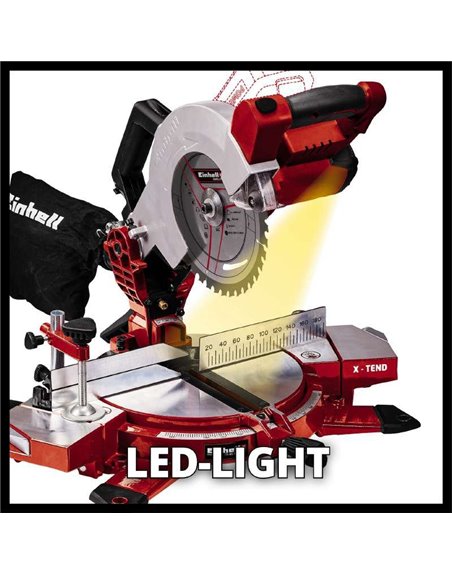 Пила торцева Einhell TE-MS 18/210 Li - Solo