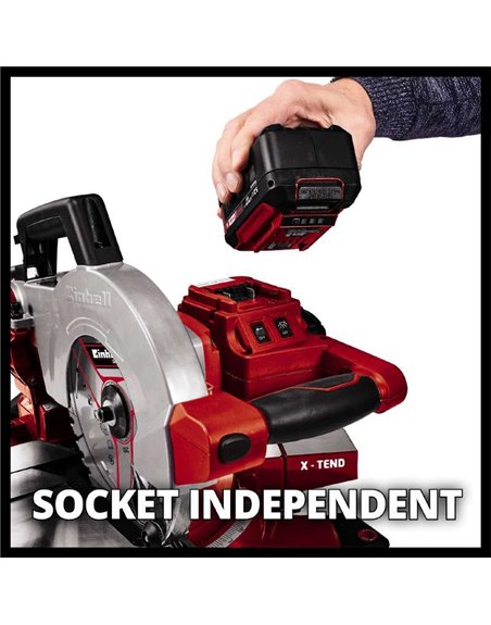 Пила торцева Einhell TE-MS 18/210 Li - Solo