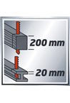 Пила сабельная Einhell TE-AP 950 E