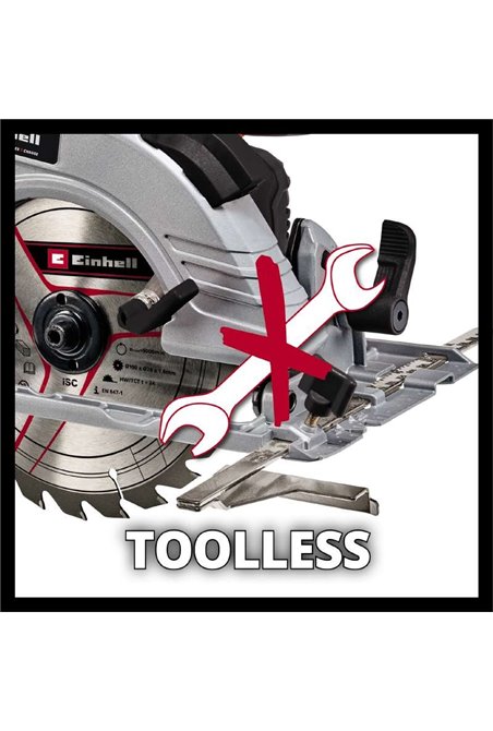 Пила циркулярна Einhell Professional TP-CS 18/190 Li BL - Solo