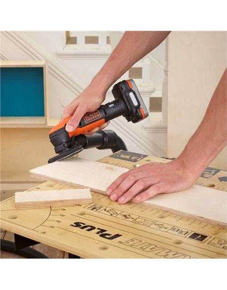 Набір електроінструментів (2 предм.) BLACK&DECKER BDCK121S1S