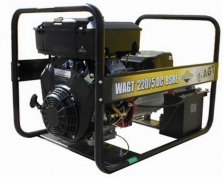 Сварочный бензиновый генератор AGT WAGT 220/5 DC BSBE (Briggs&Stratton) трехфазный