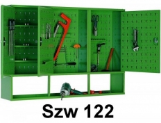 Подвесной шкаф для мастерской  металический LITPOL Szw 122